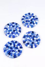 Blue Pebble Coaster