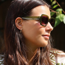 Olive Frame Sunglasses
