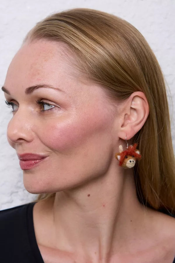 Highland Cow Earrings