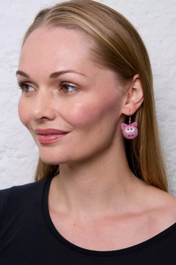 Pig Earrings