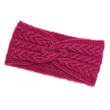 Pink Knot Twist Headband
