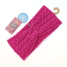 Pink Knot Twist Headband