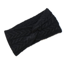 Black Knot Twist Headband