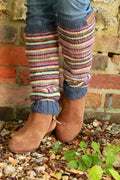 Denver Stripe Legwarmers