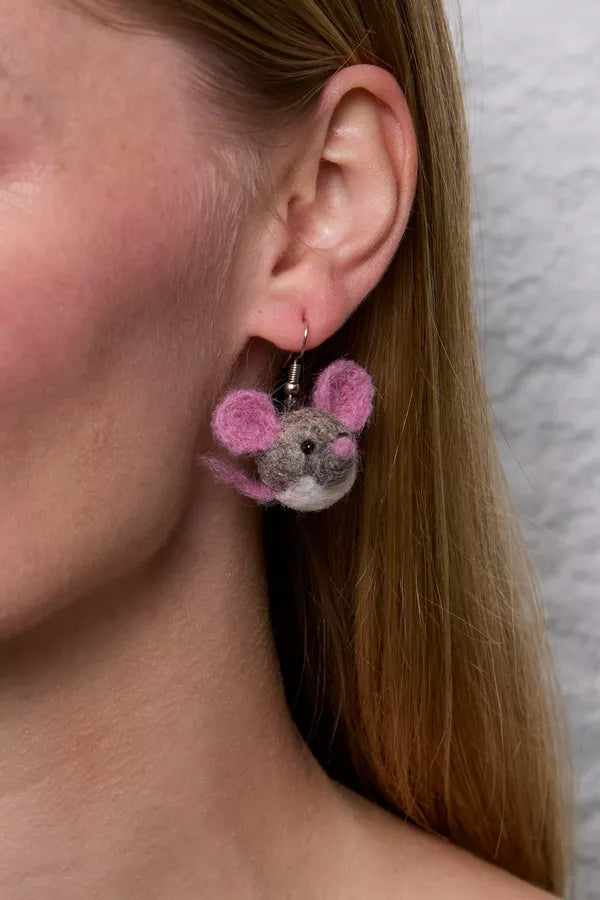Mouse Earrings