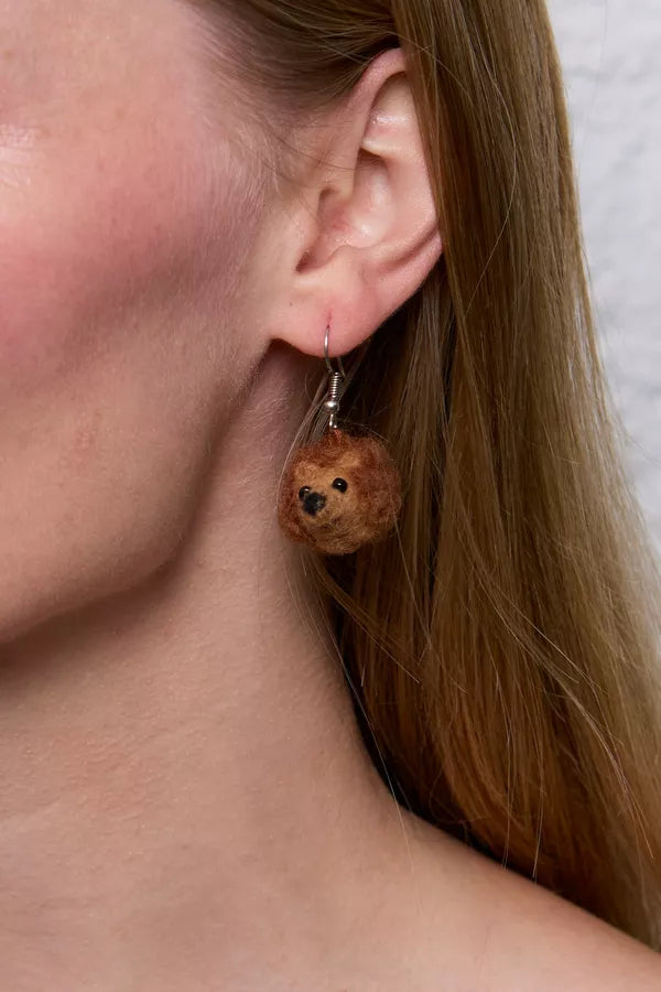 Hedgehog Earrings