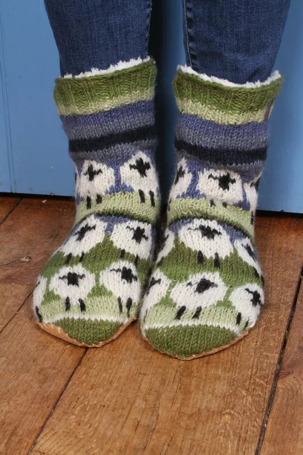 Sheep Slipper Socks