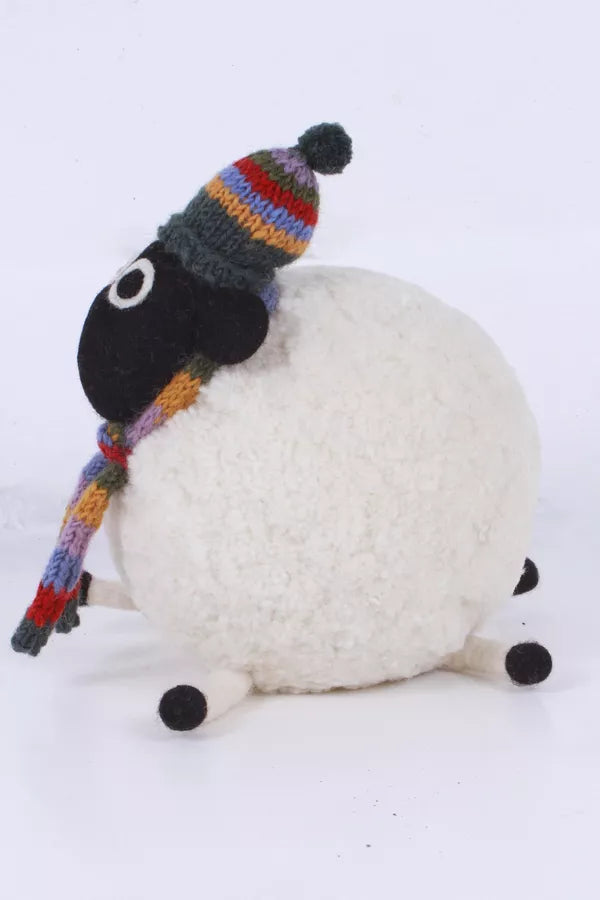 Margaret the Lakeland Sheep Doorstop