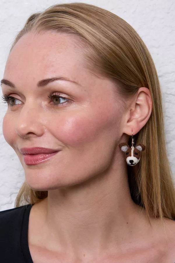 Dog Earrings