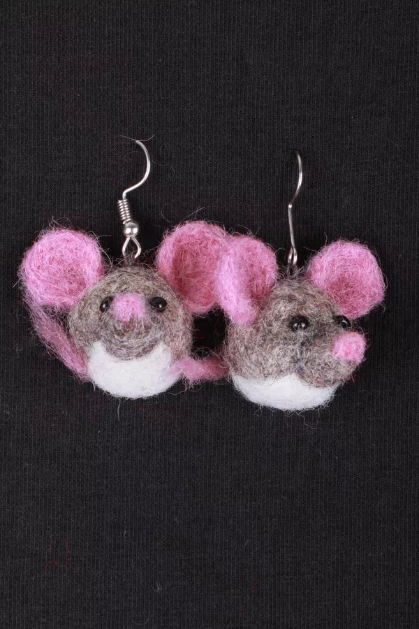 Mouse Earrings