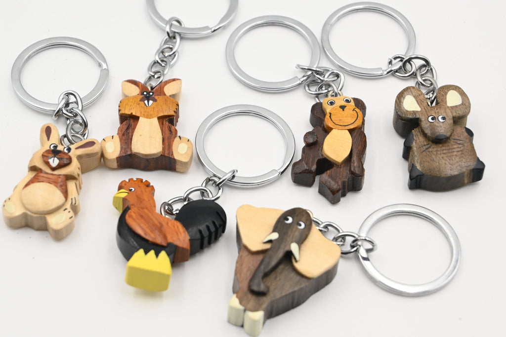 Mini Animal Keyrings