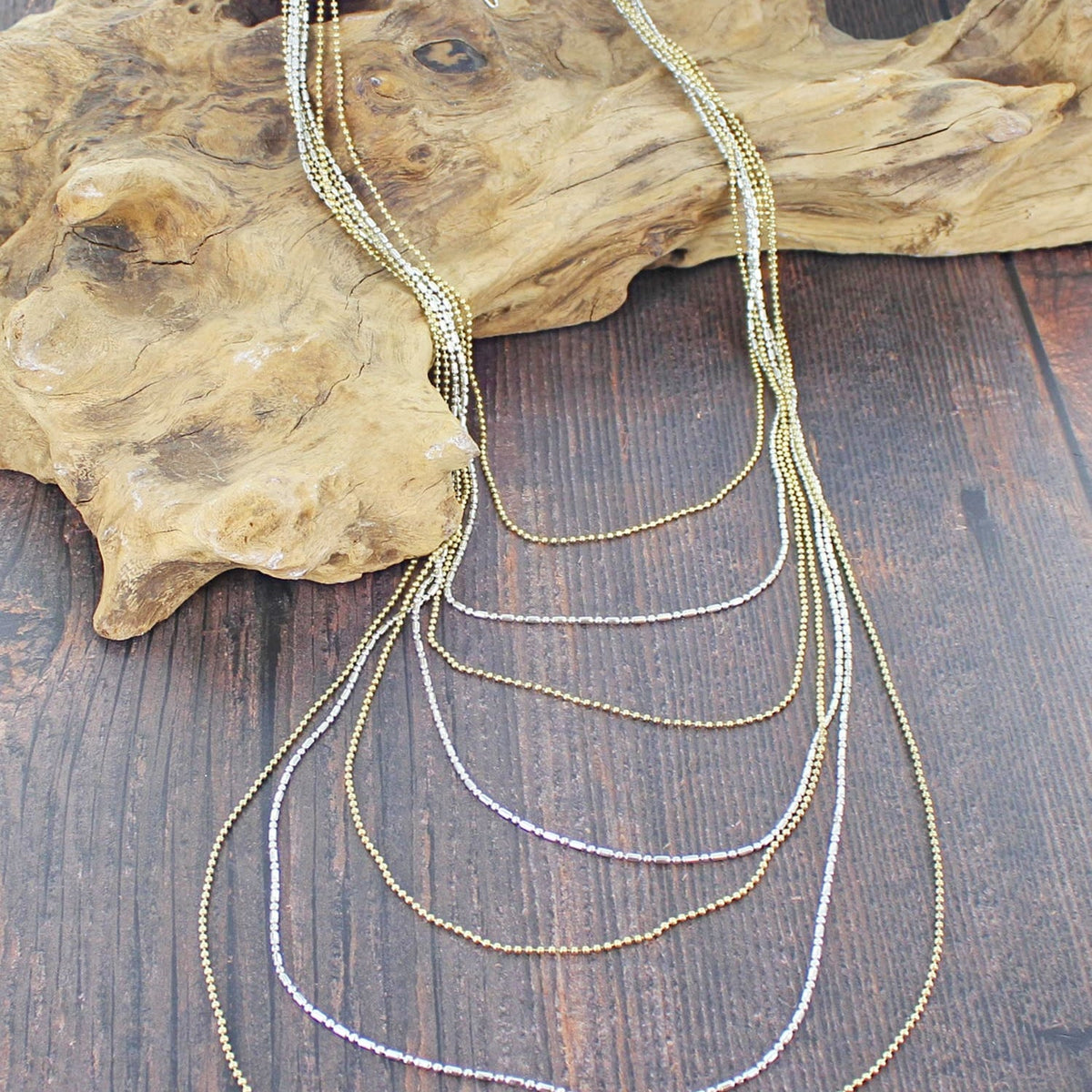 Long Layered Necklace