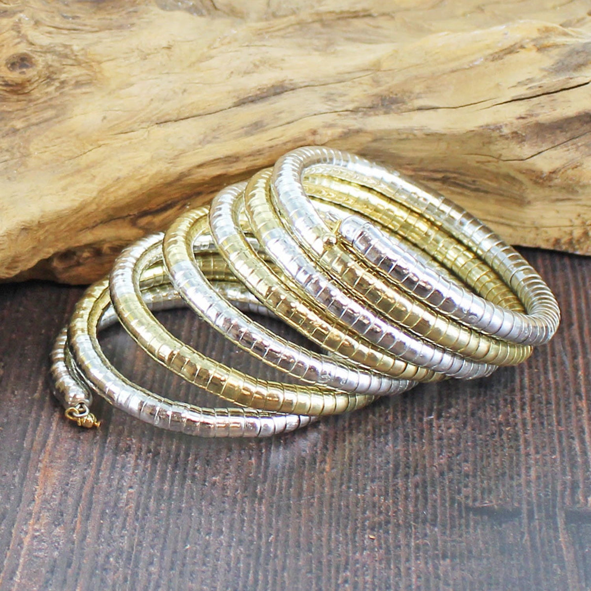 Spiral Snake Cuff