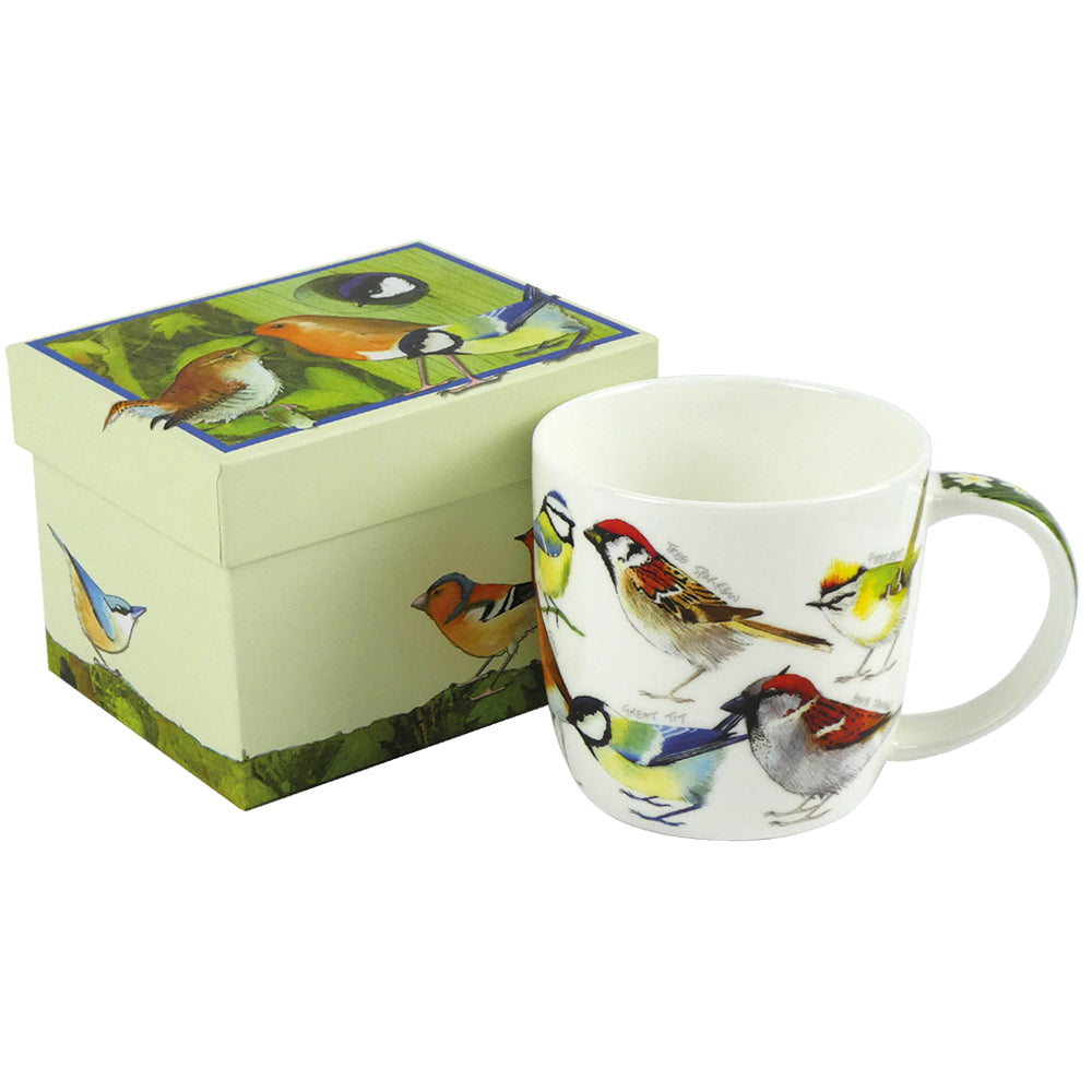 British Birds Mug With Gift Box