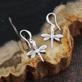 Dragonfly Charm Earrings