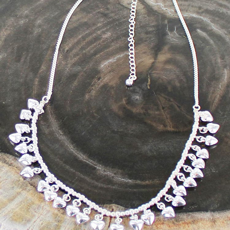 Heart Fringe Necklace