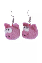 Pig Earrings