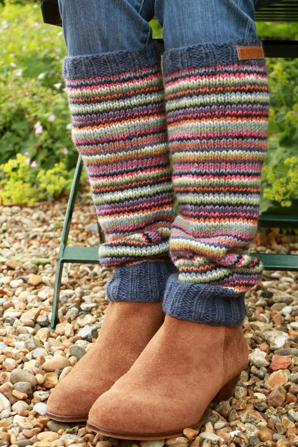 Denver Stripe Legwarmers