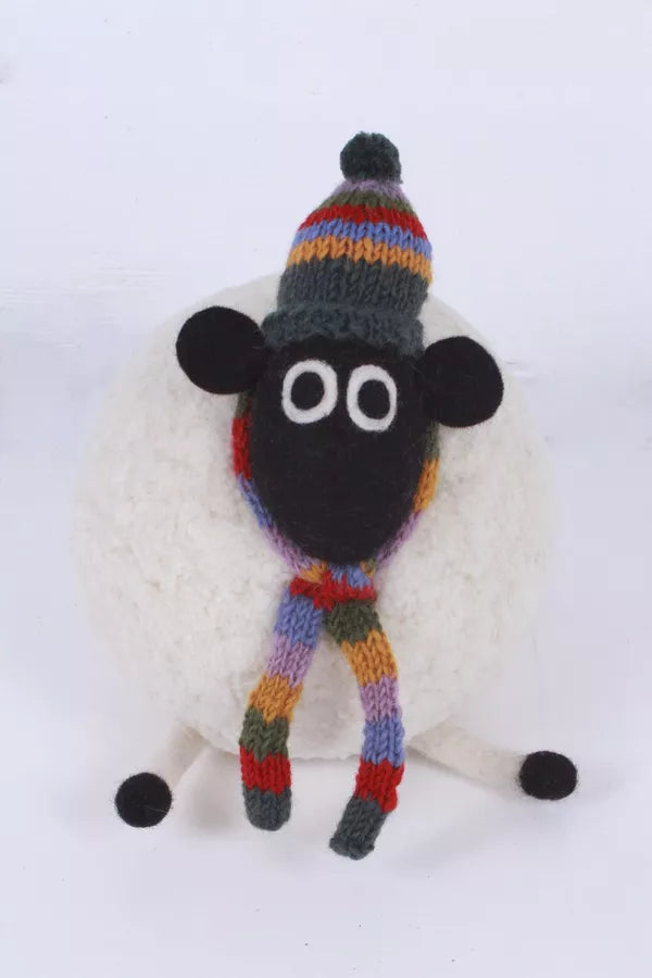 Margaret the Lakeland Sheep Doorstop