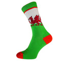 Welsh dragon men's bamboo socks