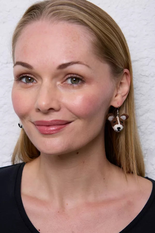 Dog Earrings