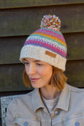 Villarica Roll Back Bobble Beanie