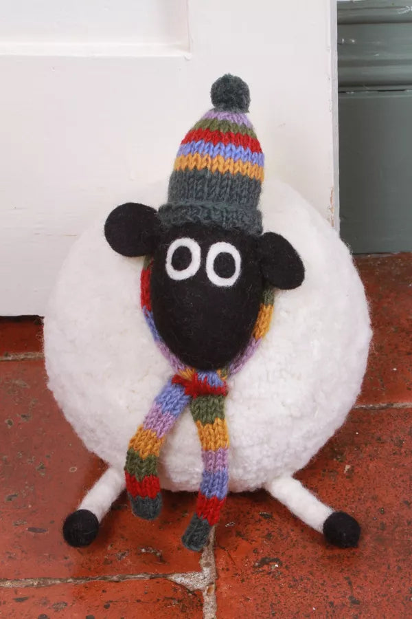 Margaret the Lakeland Sheep Doorstop
