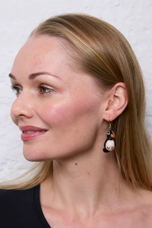 Puffin Earrings