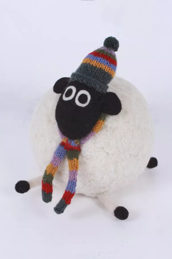 Margaret the Lakeland Sheep Doorstop