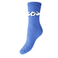 Blue Fluffy Sheep Socks