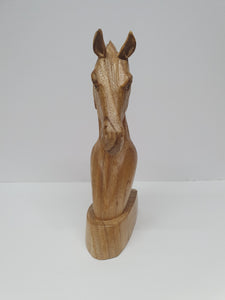 Wooden Horse Head