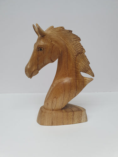 Wooden Horse Head